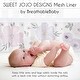 preview thumbnail 3 of 4, Boho Floral Girl Sweet Jojo Designs + BreathableBaby Breathable Mesh Crib Liner Bohemian Farmhouse Watercolor