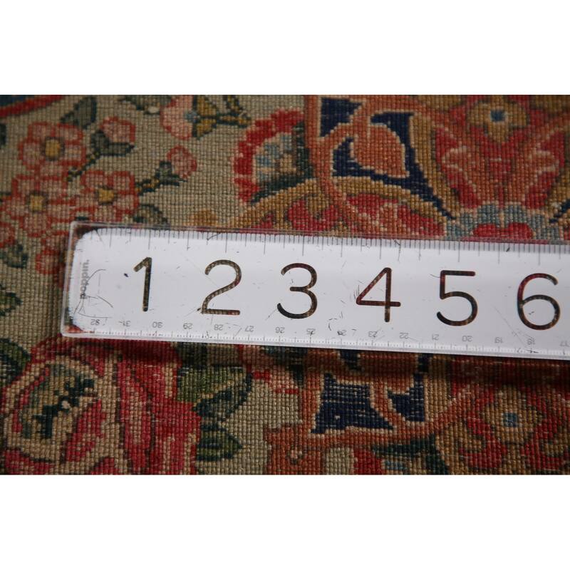 Pre-1900 Antique Masterpiece Vegetable Dye Tabriz Persian Rug - 4'7" x 6'4"
