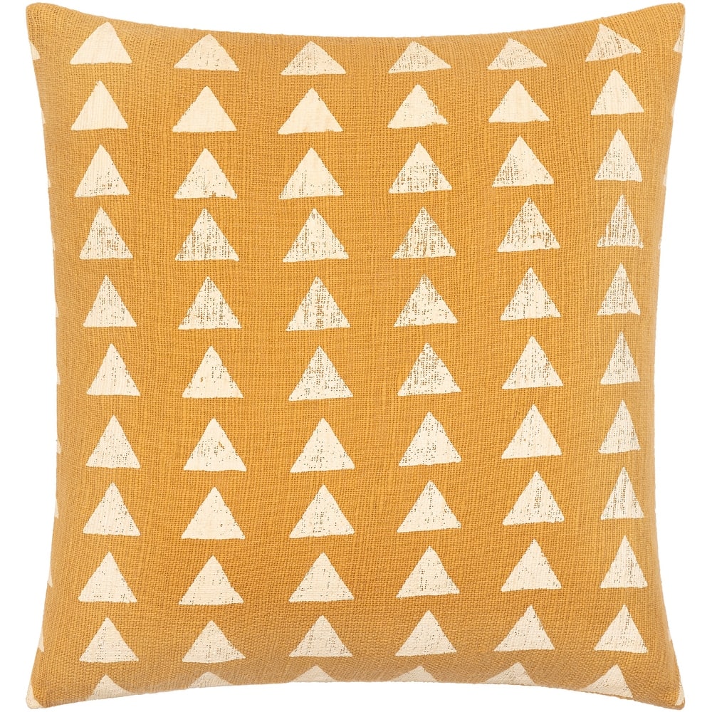 Isabelle Triangle Pattern Modern Throw Pillow