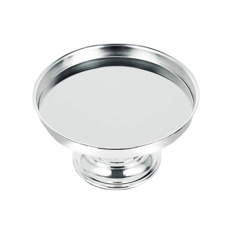 Silver Classic Round Cake Stand Dessert Display