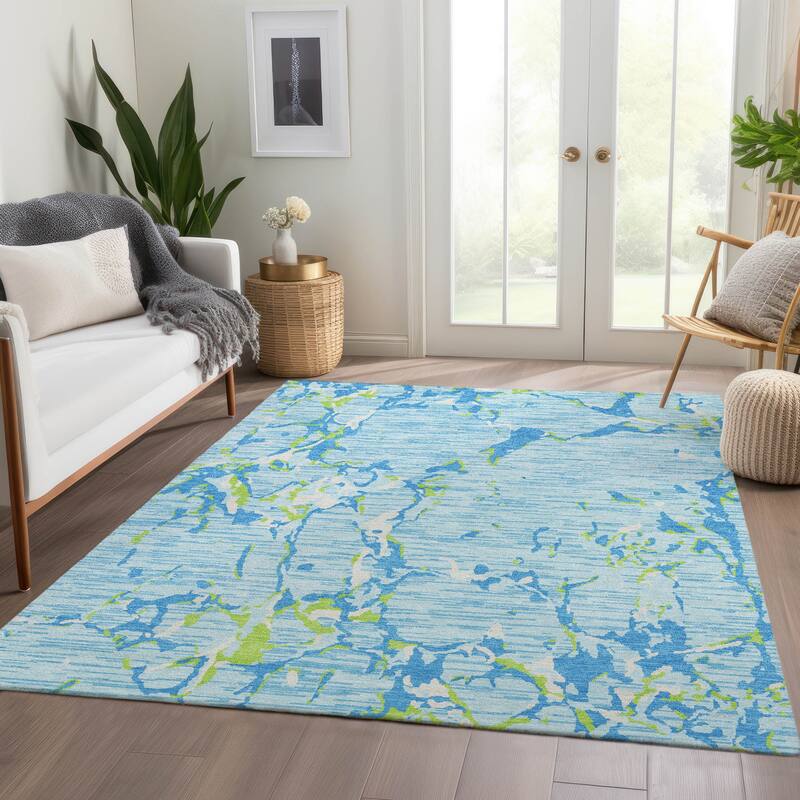 Premium Washable Super Soft Abstract Abrash Mayfield Rug