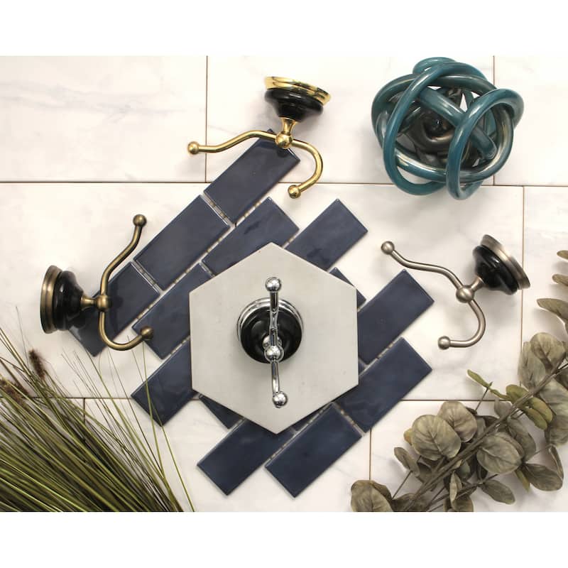 Water Onyx Robe Hook