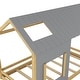 preview thumbnail 26 of 30, Full Size House Bed With Roof And Window - White+Natural