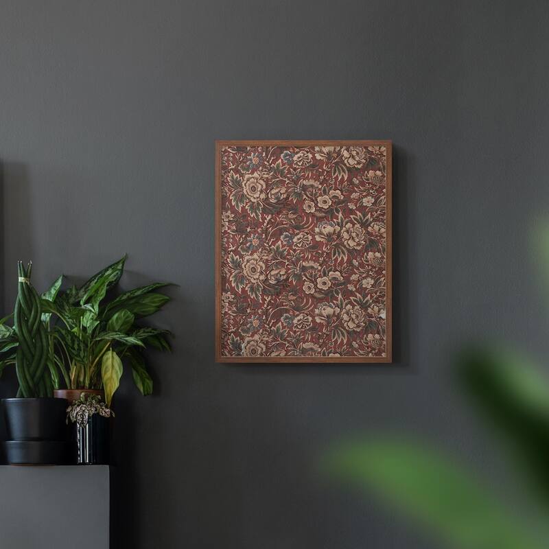 Vintage Abstract Print LXXVI -Framed Print