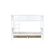 preview thumbnail 59 of 58, Rubber Wood Bunk Bed with 2 Drawers,Convertible into 2 Twin Beds,Twin Over Twin Kids Bed for Bedroom
