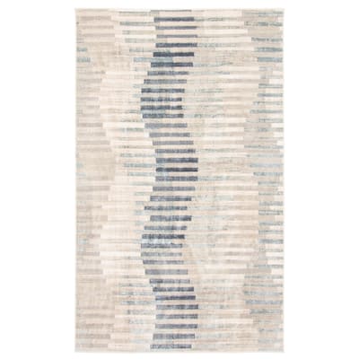 ECARPETGALLERY Machine Woven Kalliope Beige Area Rug