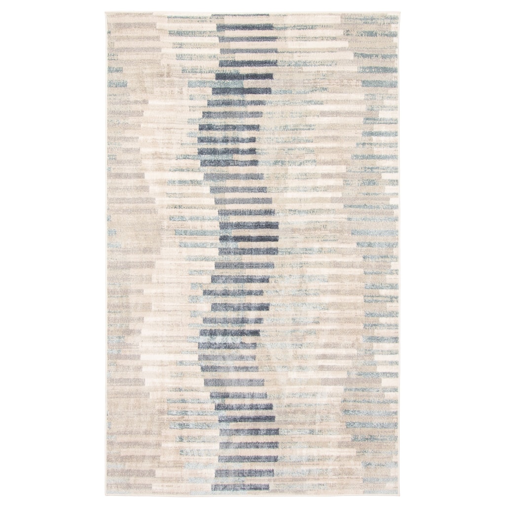 ECARPETGALLERY Machine Woven Kalliope Beige Area Rug