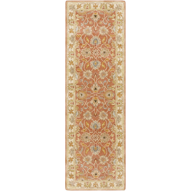 Livabliss Caesar Updated Traditional Border Area Rug.