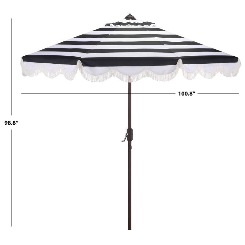 SAFAVIEH Outdoor Living Lucerna 9ft Crank Umbrella