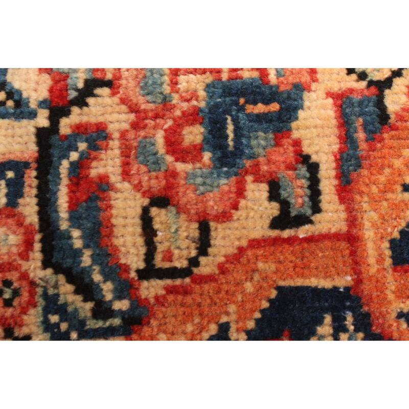 ECARPETGALLERY Hand-knotted Anadol Red Wool Rug - 4'3 x 6'8