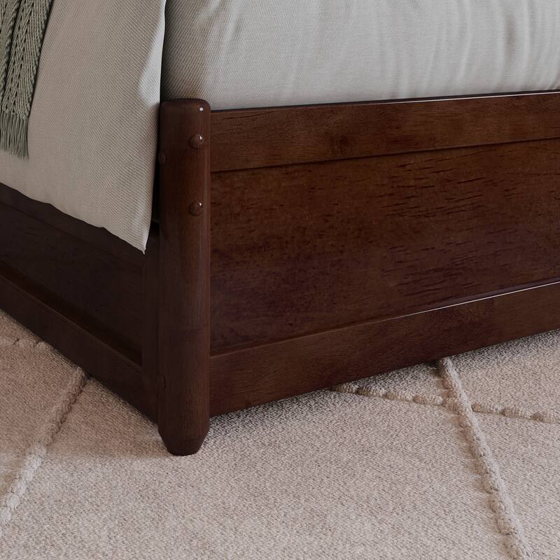 Hadley Platform Bed with Panel Footboard and Storage Drawers