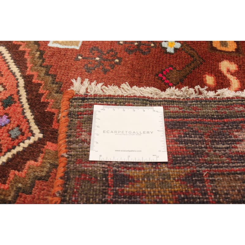 ECARPETGALLERY Hand-knotted Andelz Red Wool Rug - 3'1 x 5'3
