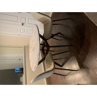 Caden Mid-century Fabric Dining Chair (Set of 2) by Christopher Knight Home