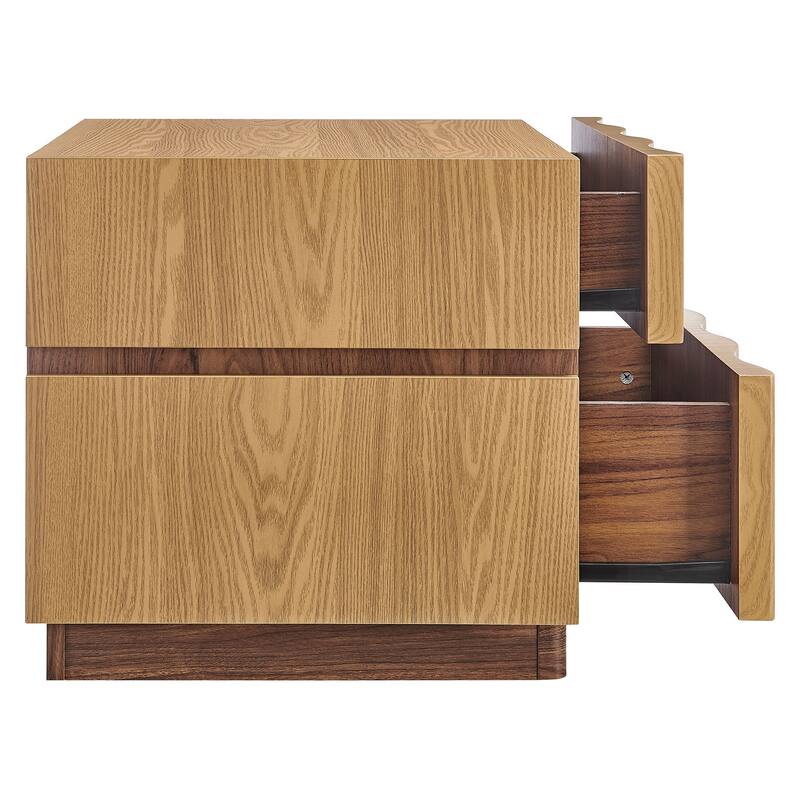 Isola 2 Drawer Nightstand