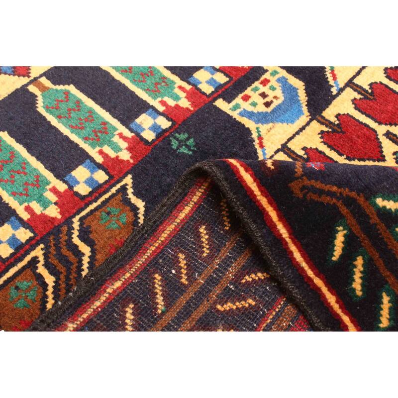 ECARPETGALLERY Hand-knotted Teimani Light Orange Wool Rug - 2'11 x 4'7