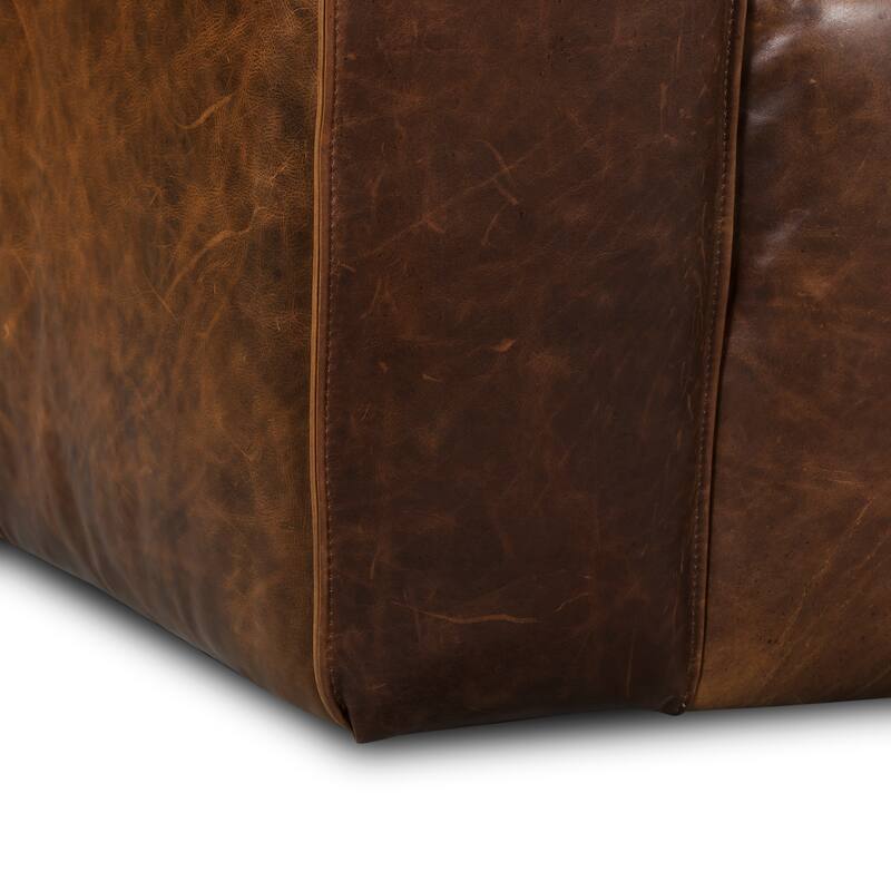 Poly & Bark Capa 92" Sofa - Full Grain Genuine Italian Leather