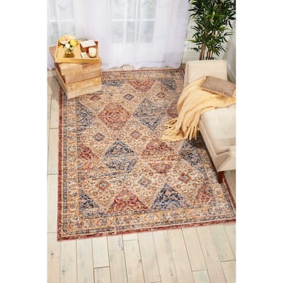 Nourison Reseda Geometric Moroccan Area Rug