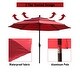 preview thumbnail 26 of 58, 10ft Patio Market Umbrella with Double Airvent