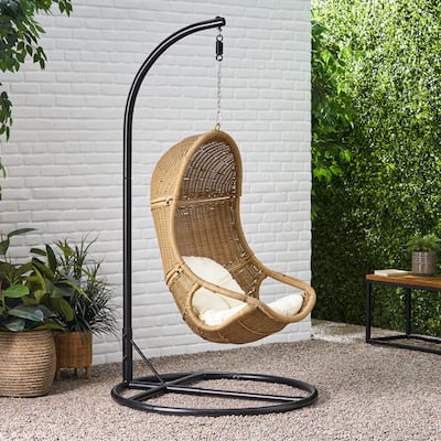 Ripley Wicker Hanging Chair by Christopher Knight Home