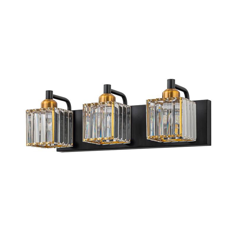 Modern 3/4/5-lights Crystal Bathroom Light Fixtures