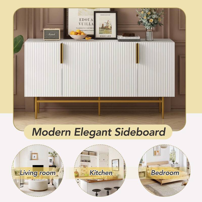 Modern Elegant Sideboard Cabinet for Dining Room
