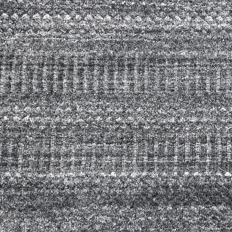Overton Handmade Modern Contemporary Striped Area Rug
