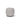 Siren Gray Fabric w/ Dark Brown Wood Round Pouf