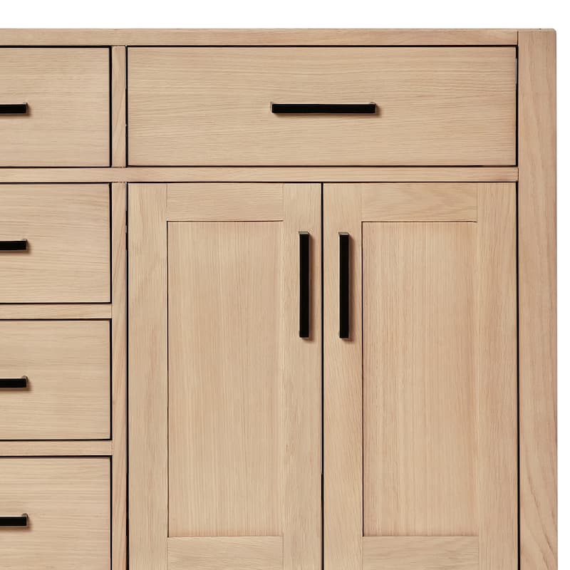 Ariel T060DCQOVO Hepburn 60" Free Standing Double Basin Vanity Set