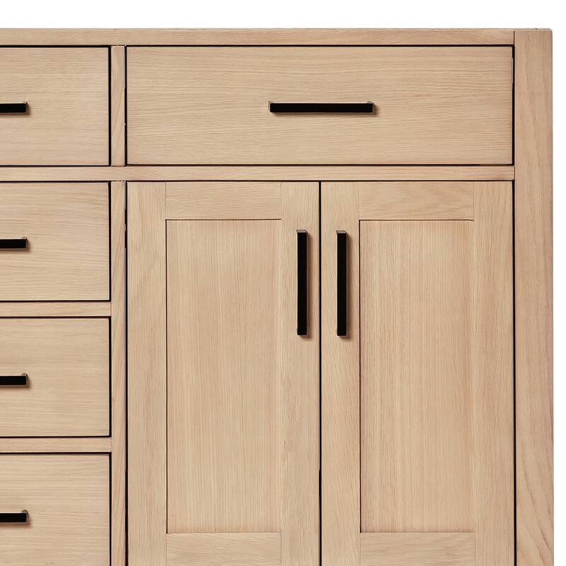 Ariel T061DCWOVO Hepburn 61" Free Standing Double Basin Vanity Set