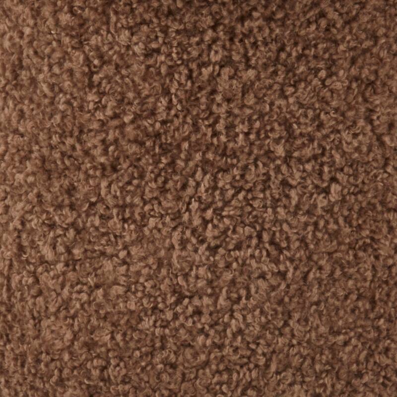 Mushroom Storage Ottoman – Sherpa Footrest with Hidden Storage, Decorative Accent Stool for Living Room or Bedroom