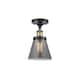 Option Black Antique Brass / Light Smoke