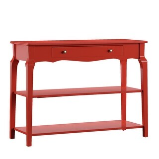 iNSPIRE Q Daniella Console Table TV Stand by  Bold (Red)