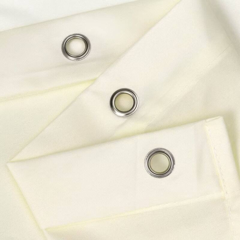Fabric Water Repellent Shower Curtain Liner