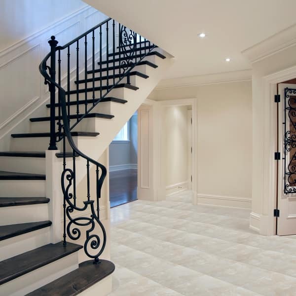 Shop Achim Nexus White Slate 12x12 Vinyl Floor Tile 20 Tiles 20 Sq Ft Overstock 29057549