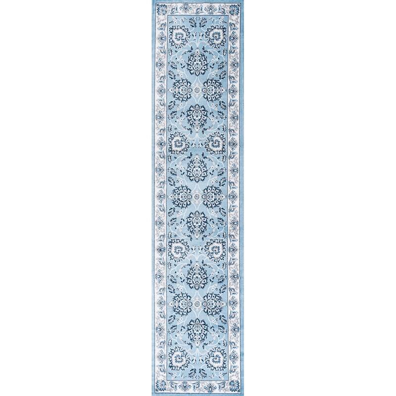 JONATHAN Y Scala French Cottage Area Rug - 2 X 10 - Blue/Cream