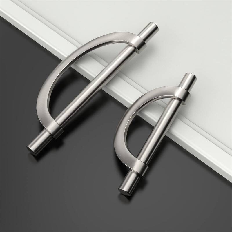 10 Pack Cabinet Pulls 5 Inch - 1"L x 1"W