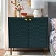preview thumbnail 5 of 23, Clihome 2 Door Locker Accent Cabinet Sideboard Buffet Green