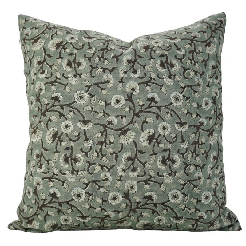Fabdivine Throw Home Decorative Accent Pure Linen Pillow Cover, Himachal
