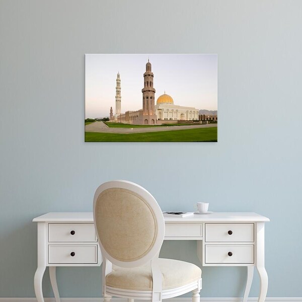 Easy Art Prints Walter Bibikow's 'Grand Mosque Iv' Premium Canvas Art