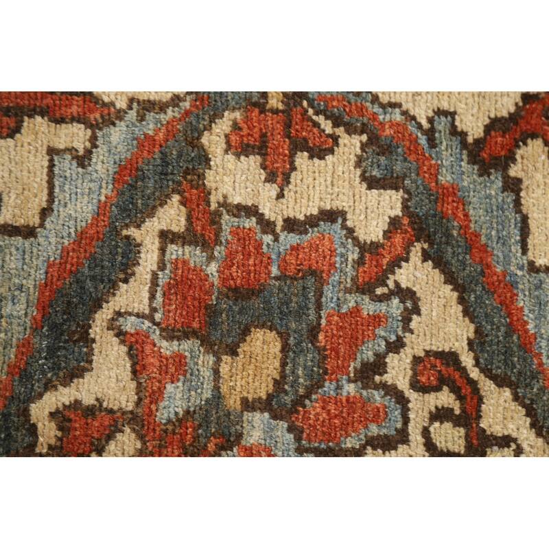Vegetable Dye Bakhtiari Persian Rug Handmade Wool Carpet - 10'7" x 17'7"