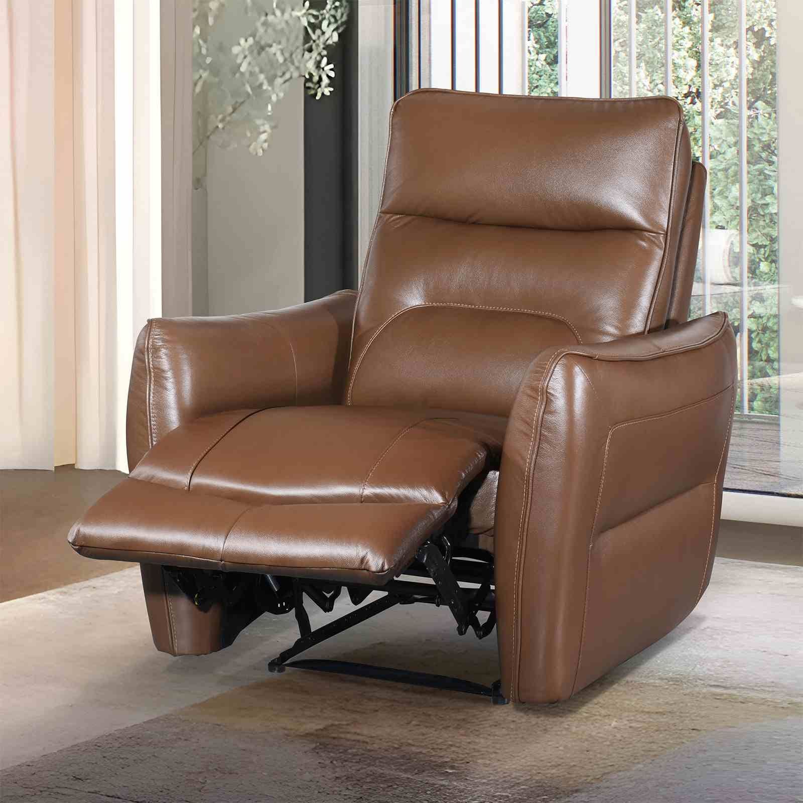 Modern Power Recliner 1pc Chair USB Ports
