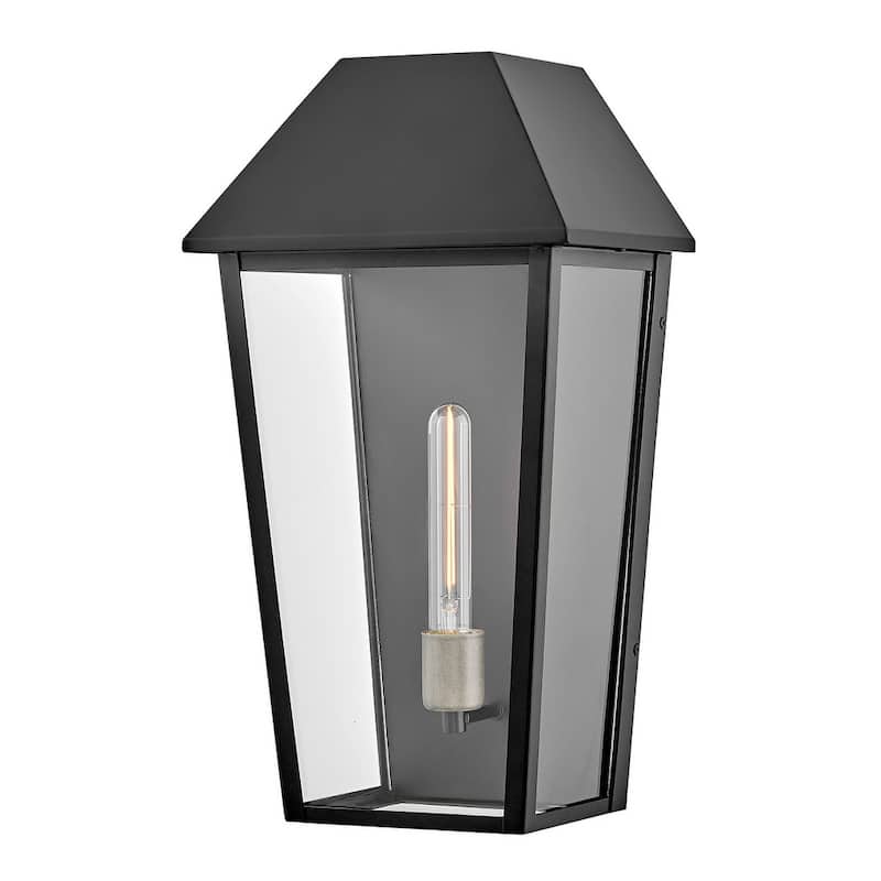 Lark 82084 Maclin 20" Tall Outdoor Wall Sconce - Black