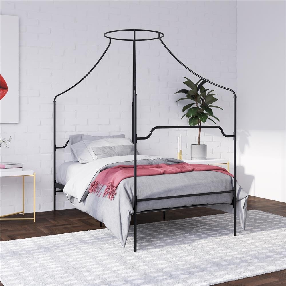 Novogratz Camilla Metal Canopy Bed Overstock 30290752