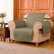 preview thumbnail 33 of 45, Subrtex Armchair Reversible Couch Cover Quilted Slipcover Furniture Protector