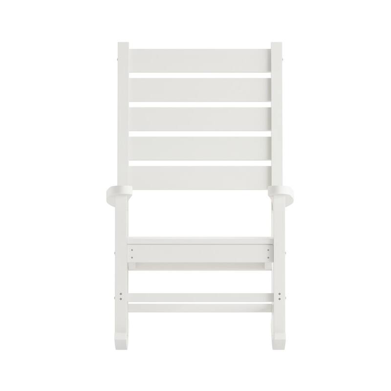 Set of 2 Classic Outdoor All-Weather Rocking Chairs