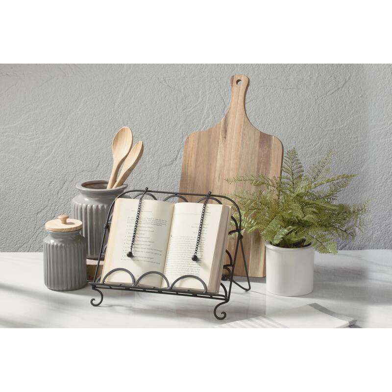 Scalloped Cookbook Stand