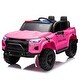 preview thumbnail 41 of 116, 24V Ride-On Pickup Truck with Parental Remote, 4WD 800W, 2-Seater, Safety Belts, Bluetooth & MP3 Pink(Police)