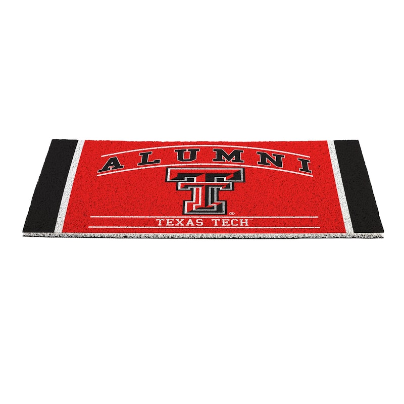28 in. x 16 in. Texas Tech University Alumni Full Color PVC Door Mat