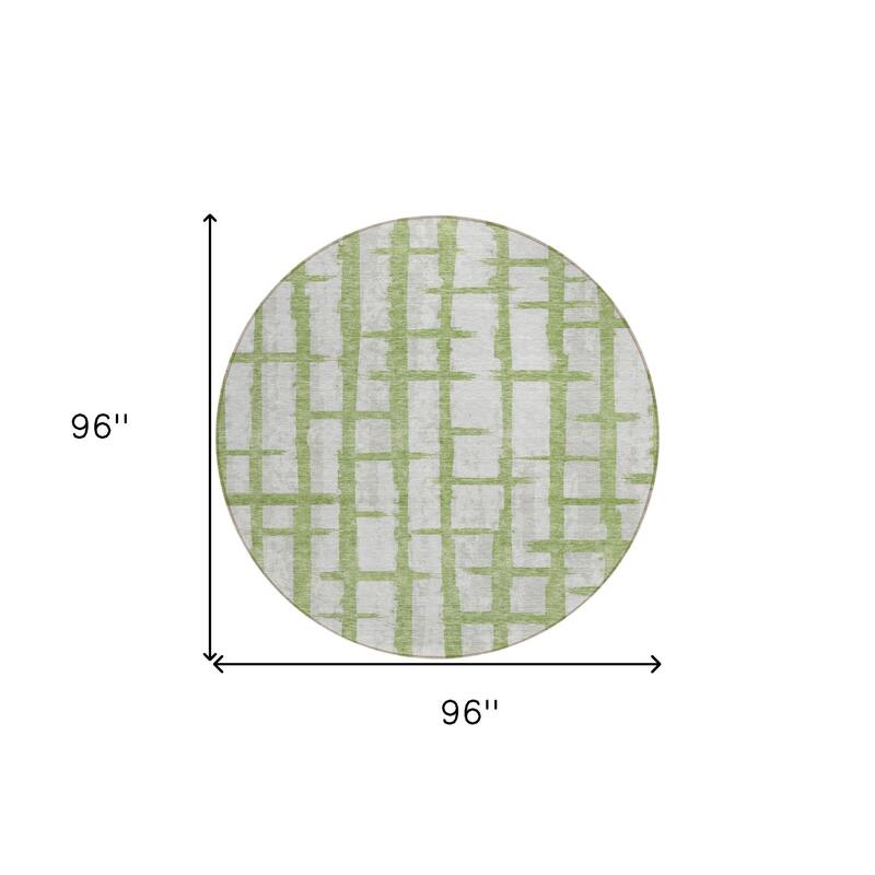 HomeRoots Striped Transitional Rectangle Outdoor Rug
