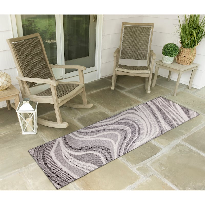 Liora Manne Malibu Waves Indoor/Outdoor Rug